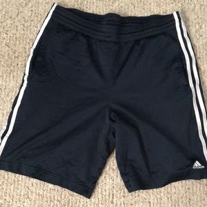 Large adidas gym shorts